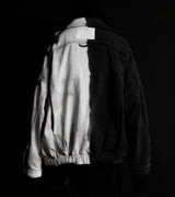 BBD ディビジョンエンプティーロゴジップアップデニムジャケット (ブラック)