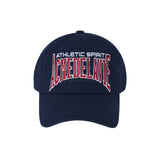 [24SS] VARSITY LOGO BALL CAP NAVY