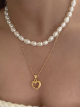 ホワイトパールネックレス / white pearl necklace