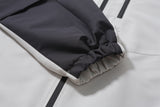 HOOD ZIP UP JACKET (charcoal mix)