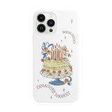 ケーキアイフォンケース/WHITE DIMANCHE CAKE CASE