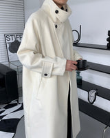 ハイネックロングコート/SI High-Neck Long Coat (2 colors)