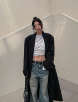 (UNISEX) f/w ピーナッツマキシロングコート