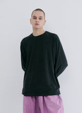 クラシックロゴテリーロングスリーブ / BSR2223FWPO088 CLASSIC LOGO TERRY LONG SLEEVE CHARCOAL