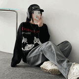 ファンシーキャッツニット