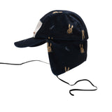 パットイヤーフラップハット / BSR2223FWCP012 BR PAT EARFLAP HAT NAVY