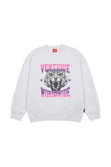 タイガーフラッフスウェットシャツ / VENTIQUE Tiger fluff mtm 3color