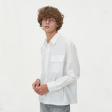 TWO POCKET HIDDEN BUTTONS SHIRTS_IVORY (6612825964662)