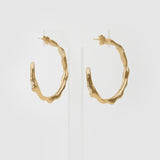 Melting Hoop Earring