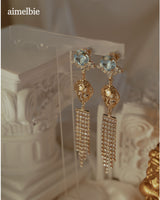 アフロディーテシリーズ - ジュエルクイーンピアス / Aphrodite Series - Light Sapphire Jewel Queen Piercing