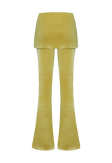 PIERCING SKIRT PANTS (GREEN)