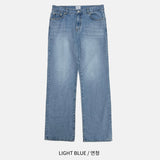 NEVER SEMI DENIM PANTS(S~XL)