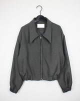 セサミカラージャンパー/Sesame collar jumper (2color)