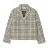 Tweed Set-up Short Jacket [GREY] (6618907082870)