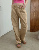 カーブドピグメントカーゴパンツ / Carved Pigment Cargo Pants (3color)