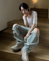 ハンドビンテージワイドデニム/Hand Vintage Wide Denim