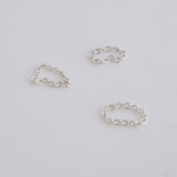ベイビーボールドチェーンリング / baby bold chain ring