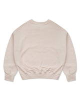 Women's Crop Classic Logo CupCake HeavyTerry Sweatshirt Cream(FCD3TS705W)