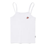 スモールチェリースタンダードスリープレス２枚セット／SMALL CHERRY STANDARD SLEEVELESS 2 PACK [WHITE]