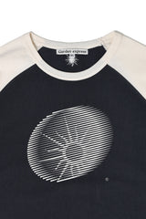GARDEN SYMBOL GRAPHIC  REGLAN T-SHIRT (grey mix)