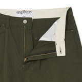 ワンタックツイルコットンパンツ / Express Holiday One-tuck Twill Cotton Pants_Khaki