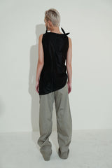 カットアウトナイロントップ / Cut Out Nylon Top (4464513974390)