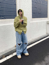 No.9971 CAMO hood zip-up (3color)