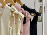 シュガーリボンスリットラウンドTシャツ / Sugar Ribbon Slit Round T-Shirt