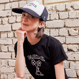 フラワークロップ半袖Tシャツ