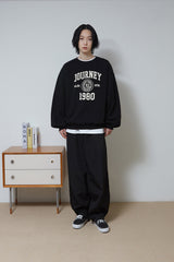 ナイロンロングバルーンパンツ/Nylon Long Balloon Pants (Black)