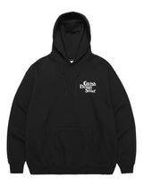 SELLER LOGO HOODIE BLACK(WHITE)(CV2BFUM400A)