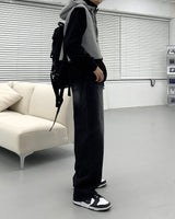 ロアクロップパッディドフードベスト/OW Roa Cropped Padded Hooded Vest (2 colors)