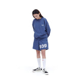 939 LOGO SWEAT SHORTS (BLUE)