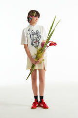 ウィティーバニープラネットエクスプローラーベスト／WITTY BUNNY PLANET EXPLORER VEST [IVORY]