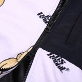 ロイヤルフリースフードジャケット / BSR2223FWJK102 ROYAL FLEECE HOODED JACKET BIG BEAR RABBIT PURPLE