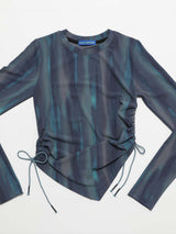 Marble Shirring T-shirts (GR)