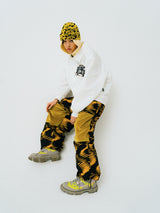ビッグロゴカラーバーシティジャケット/BSR2223FWJK025 BIG LOGO COLLAR VARSITY JACKET CREAM
