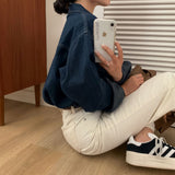 [Bellide made/Long-sleeved version] Vintage Pocket Denim Shirt