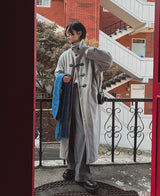 オレオダッフルロングコート/Oreo duffel long coat (2 color)