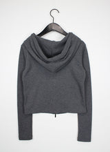 ベルリン2WAYクロップフードジップアップ / Berlin Two-Way Crop Hood Zip Up (4color)