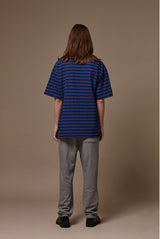 Multi stripe T - Blue (4622114750582)