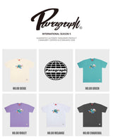 パラグラフペイントTシャツ / paragraph paint T-shirt 5color (6546260328566)