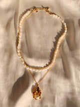 Sienna Pearl Necklace Set (6583219814518)