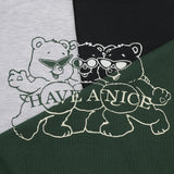 Have A Nice Bear Sweat Shirt (3color)