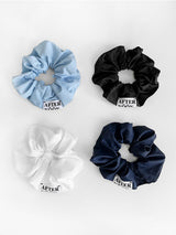 Afternoonlive Classic Scrunchie (Deep Navy) (6685204742262)