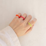 パラフィンリング（ネオンピンク）/ [CCNMADE] PARAFFIN Ring (NEON PINK)
