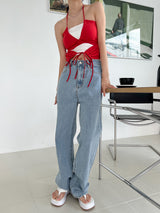 レイヤーストラップスリーブレス / Layer Strap Sleeveless (3color)