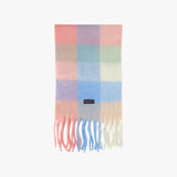カラードチェックマフラー/COLORED CHECK MUFFLER