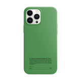 ディモンシュマガジンアイフォンケース/GREEN DIMANCHE MAGAZINE CASE