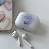 Blue - Chilling Heart Star AirPods Case_matt